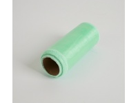Organza w rolce 12cm x 9 m - ZIELONY OCEAN