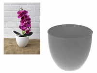 Osłonka SEVILLA 15x13,5 cm -SZARA - 1 szt