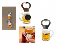 Otwieracz do piwa KUFEL z magnesem 9 cm - 1 szt