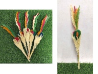 Palma wielkanocna KŁOS kolorowy i naturalny 30 cm