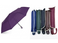 Parasol składany, JEDNOKOLOROWY 8 drutów (śr. 95 cm, dł. 55 cm) - mix kolor
