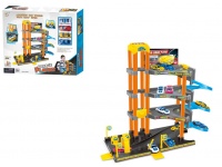 Parking + 4 auta w kartonie 44x38x8 cm