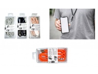 Pasek, smycz do telefonu na szyję 80 cm - mix kolor