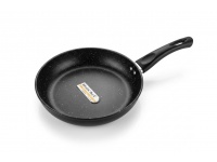 Patelnia aluminiowa z powłoką teflonową średnica 24 cm z rączką 40 cm