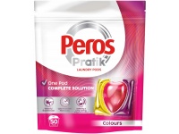 Peros Pratik kapsułki do prania 810g KOLOROWYCH TKANIN 50 szt