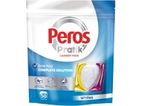 Peros Pratik kapsułki do prania 810g JASNYCH I BIAŁYCH TKANIN 50 szt