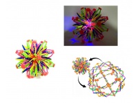 Piłka magiczna, rozkładana ze światłem 17-27 cm
