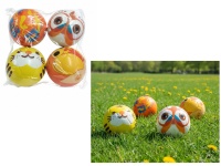 Piłka piankowa 15 cm ZWIERZĄTKA mix - 1 szt