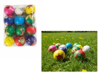 Piłka piankowa, gniotek 7,5 cm KOLOROWA Wesołe owoce