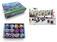 Piłka, piłeczka do odbijania ugniatania 7 cm MOZAIKA METEOR - 1 szt