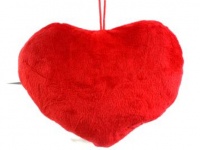 Pluszowe serce, maskotka, poduszeczka 20x14cm