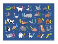 Podkładka laminowana 40x29 cm - ALFABET - 1 szt