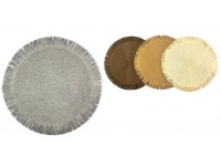 Podkładka na stół BOHO z frędzlami 39 cm mix kolor