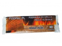 Podpałka do grilla, pieca, kominka - 40 kostek