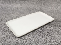 Półmisek ceramiczny PROSTOKĄTNY 25x11x1,5 cm BIAŁY