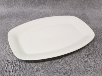 Półmisek ceramiczny PROSTOKĄTNY 31x22x2,5 cm BIAŁY