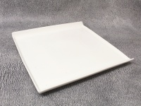 Półmisek ceramiczny KWADRATOWY 31x3 cm BIAŁY