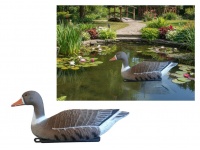 Ptak sztuczny-plastik GĘŚ 65x28x25 cm