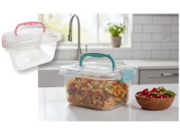 Pudełko, pojemnik plastikowy zamykany 20x15x11 cm mix kolor