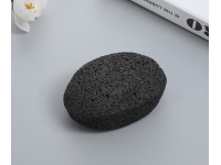 Pumeks czarny owalny, skała wulkaniczna 9x6x3 cm
