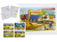 Puzzle 63 elementy 38x26 cm RÓŻNE WZORY