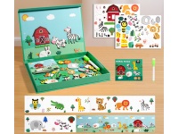 Puzzle magnetyczne FARMA w kartoniku 27x20x3 cm