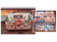 Puzzle w puszce 12,5x8x3 cm ŚWIĘTA W KLASIE 60 el.