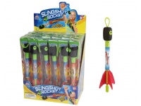 Rakieta wystrzeliwana LED 26 cm - 1 szt