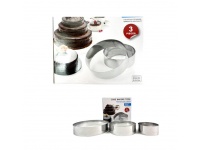 Rant cukierniczy 3 el. (20 cm, 15 cm, 10 cm WYS. 4,5 cm) w kartonie