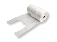 Reklamówki foliowe z wypustką na rolce 22x12x48 cm - KPL 510 szt (12 mikronów)