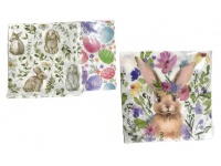 Serwetki dekoracyjne 33x33 cm WIELKANOC MIX - kpl 10 szt