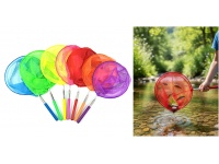 Siatka do łapania motyli, ryb teleskopowa MIX KOLOR 37-85 cm średnica 20 cm - 1 szt