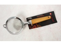 Sitko metalowe z drewnianą rączką 24x8,5 cm