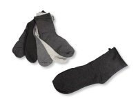 Skarpety męskie QJ bezuciskowe, gładkie NO: ZY25-0034 - 1 para