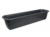 Skrzynka balkonowa TERRASSA 75 Szara - 1 szt