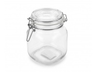 Słoik pojemnik szklany 750 ml hermetyczny 12x11 cm