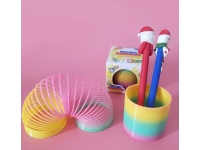 Sprężyna TĘCZA w kartoniku 7x7 cm