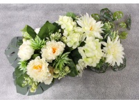 Stroik zalewany misa DALIA, HORTENSJA biały (ok. 70x35x20 cm) ok. 2,1 kg 