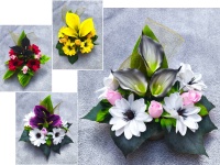 Stroik zalewany misa GERBERA i KALIA (ok. 30.35 cm) 1.045 kg