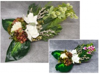 Stroik zalewany misa STORCZYK - KŁOSY MIX, PIANKOWE KWIATY BIAŁE (ok. 80 cm) ok. 2,5 kg 