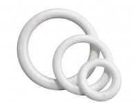 Styropianowe KÓŁKA do zdobienia (35. 23. 15 cm) - kpl 3 szt