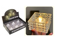 Świeca, podgrzewacz LED kwadratowa 6,5x5 cm