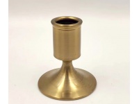 Świecznik metalowy ZŁOTY 7x6,5x3 cm