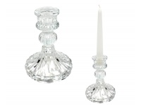 Świecznik szklany 10x8 cm