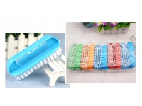 Szczotka do szorowania z rączką 13 cm mix kolor - 1 szt