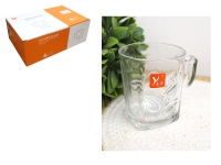 Szklanka 270ml 9x8 cm KWIAT - 1 szt