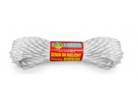 Sznurek skręcany 4mm - 20 m BIAŁY