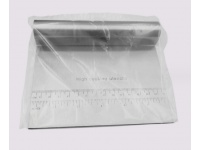 Szpatułka metalowa, nóż do siekania, narzędzie cukiernicze z miarą 15x12,5 cm