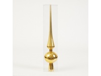 Szpic na choinkę plastikowy 28 cm ZŁOTY