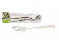 Sztućce gładkie TXC widelce 20,5x2,5 cm kpl 6 szt (1 szt=34g)